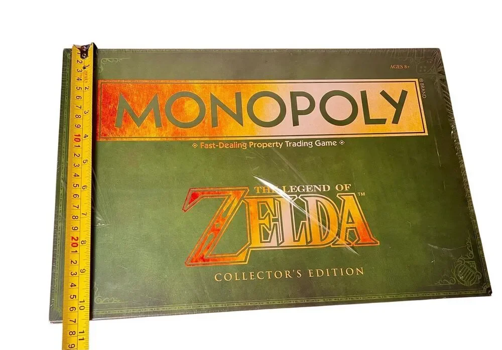 New The Legend of Zelda Monopoly Collector's Edition Board Game Hyrule Tokens